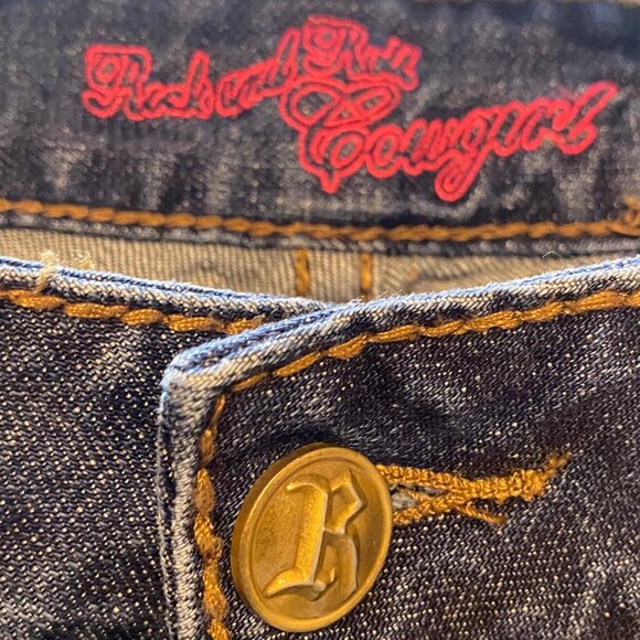Rock & Roll Cowgirl Low Rise Bootcut Jeans – Size 30x32 - Picture 5 of 6